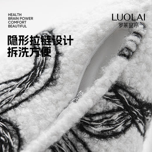 罗莱软装 画意流光抱枕 商品图4