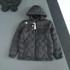 D110630冬季新款90绒轻便户外连帽羽绒服男女同款