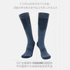 【运动压力袜】男士薄款撞色吸汗透气防臭压缩袜 跑步健身跳操小腿袜  商品缩略图2