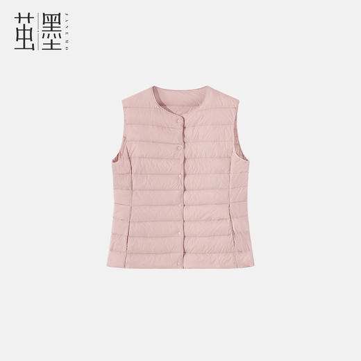 茧墨 男女款轻薄羽绒服马甲背心 商品图4