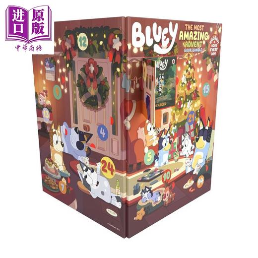【中商原版】小蓝狗布鲁伊盲盒书 Bluey The Most Amazing Advent Book Bundle 英文原版 儿童卡通动画绘本故事书 进口童书 商品图2