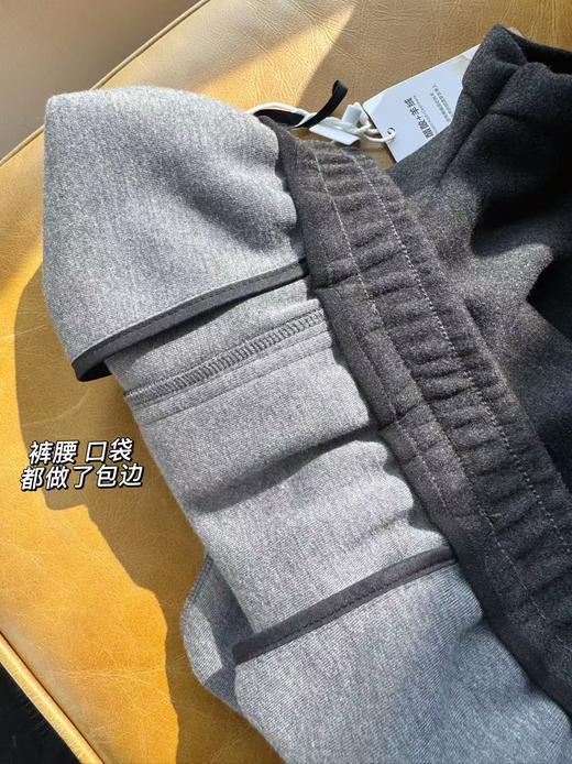 【预售2-8天发货！】750g弯刀裤！修胯显瘦 梨形身材 小个子必入  醋酸山羊绒混纺  触感柔软舒适  立体茧型阔腿休闲裤  冬新款女装 商品图8