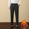 毛呢西裤！男加绒加厚休闲商务直筒裤！2025男士职业裤子冬季长裤毛料西装裤！ 商品缩略图10