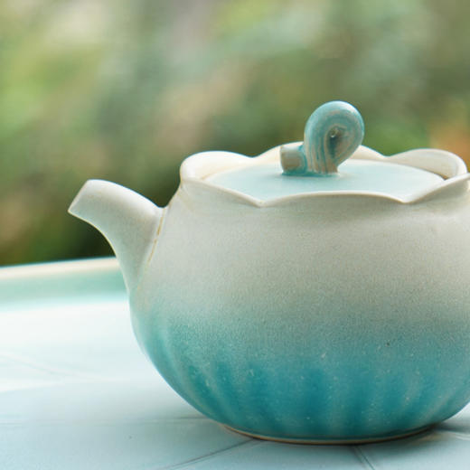 陆宝清荷雅境陶瓷茶具套装礼盒装客厅家用高档轻奢高颜值泡茶茶具 商品图5