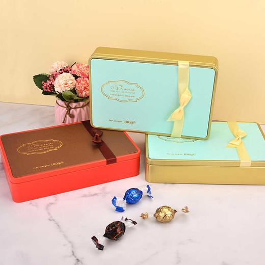 【新品上新】卡卡尼什锦软心巧克力制品礼盒(棕色)045559/（蓝色）045560/180g  三种口味 满足味蕾 商品图2