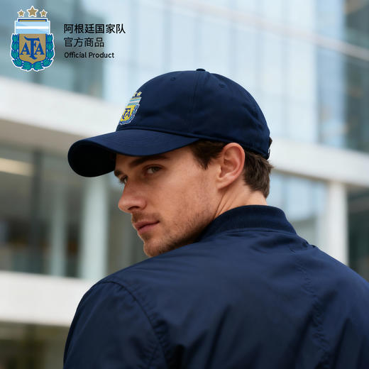 【官方正版】阿根廷国 家队 | 深蓝棒球帽男女款百搭帽子周边 商品图3