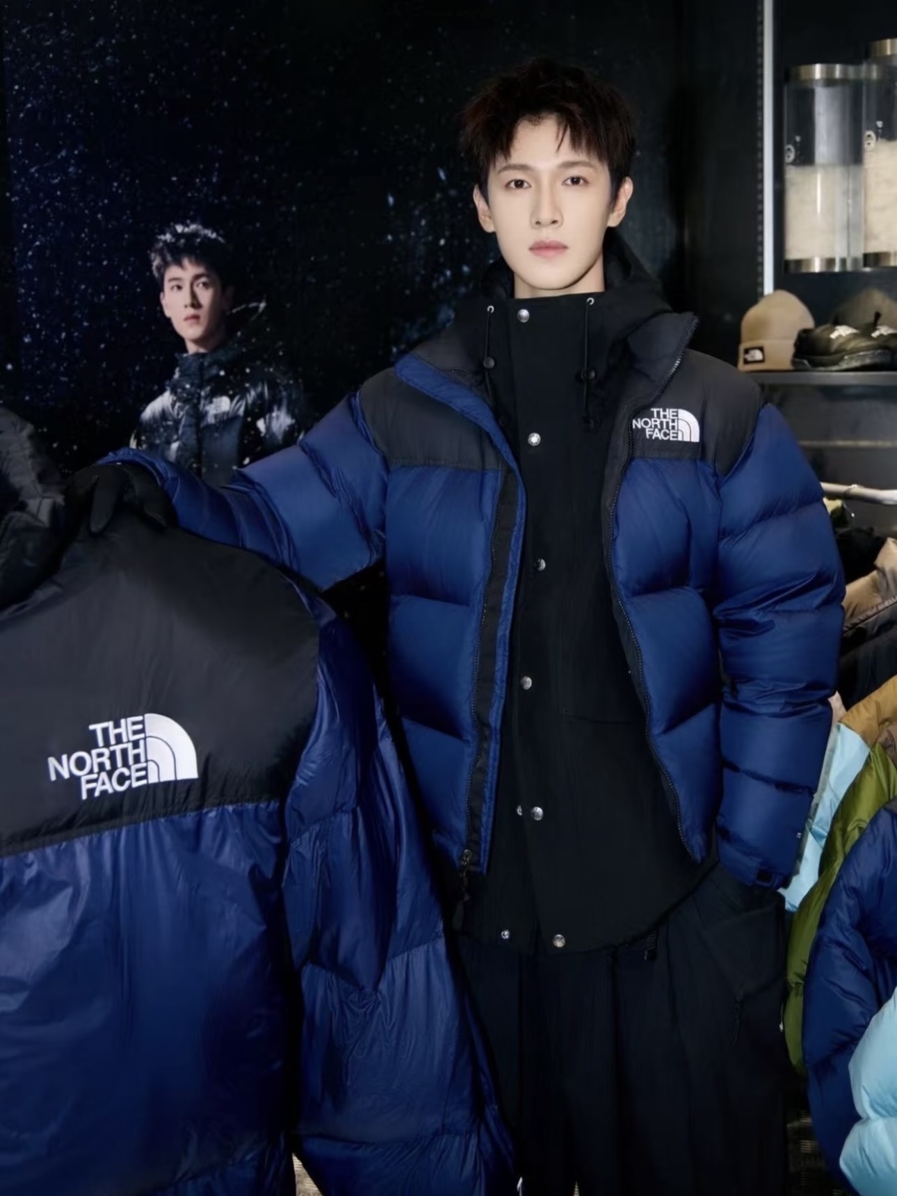 4色！25新款，李钧锐同款！​The North Face 1996 美版Retro Nuptse Jacket TNF北面拼色700蓬FW21羽绒服