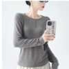 【柔软舒适】竹纤维柔软磨毛女士打底衫 商品缩略图0