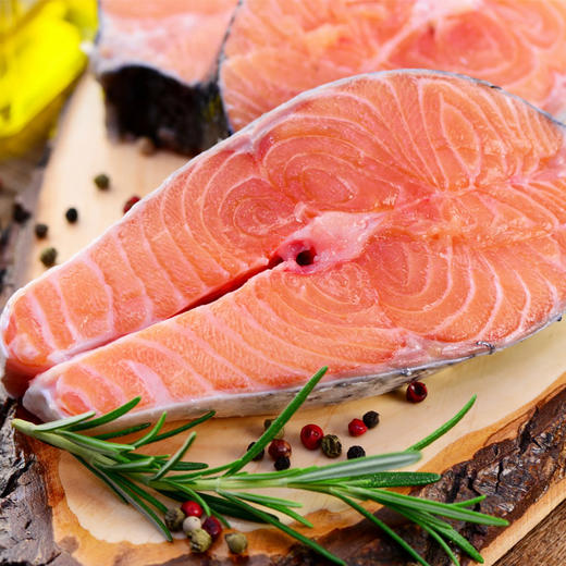【润荇渔市200-100】进口新西兰帝王鲑冷冻鱼扒200g/袋 深海高蛋白鱼油能量补充 商品图4
