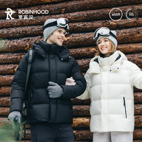 傲雪八防 远红外蓄热 短款羽绒服 （防水、防油、防污、防风、抗静电、抗菌、防螨、防钻绒）
