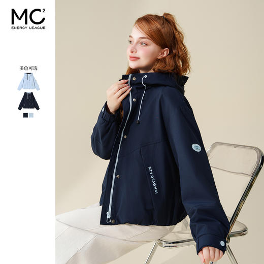 女装可拆卸三合一撞色拉链加厚外套-9902J5241008 商品图0