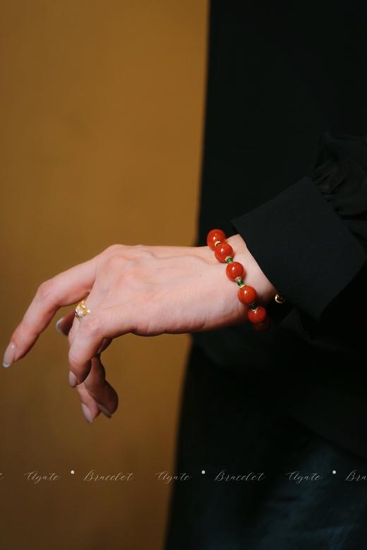 【双十一专供】国色天香 翡翠南红手串 JY 商品图2