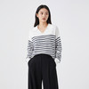Grace&Glam 经典POLO领减龄条纹羊毛衫 商品缩略图3