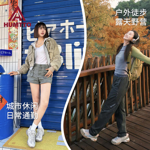 【秋冬加绒款】悍途鞋子户外登山鞋男轻便透气防滑女运动爬山男鞋男士透气徒步鞋加绒棉鞋女2025冬季新款休闲厚底雪地靴保暖二棉运动鞋 商品图3