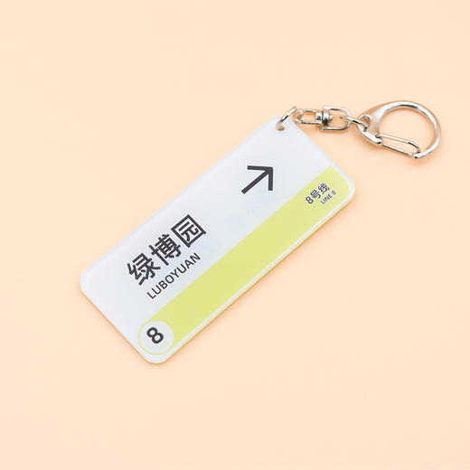 郑州地铁线路钥匙扣/郑州地铁文创挂饰 商品图7