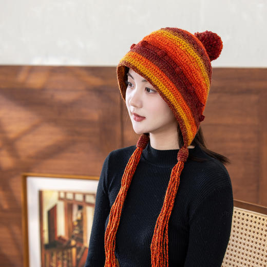 苏苏姐家印象暮染段染渐变手工编织diy棒针钩针毛衣帽子毛线团 商品图3