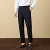毛呢西裤！男加绒加厚休闲商务直筒裤！2025男士职业裤子冬季长裤毛料西装裤！ 商品缩略图3