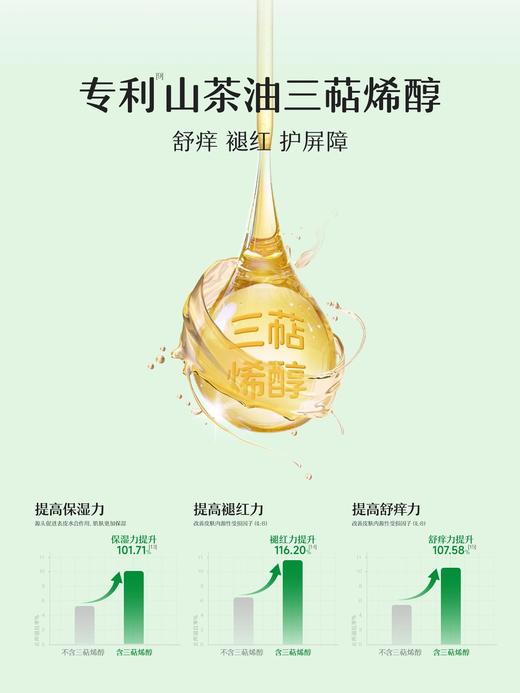 松达婴儿护肤山茶油乳宝宝面霜新生润肤乳儿童乳液秋冬补水身体乳128g 商品图4