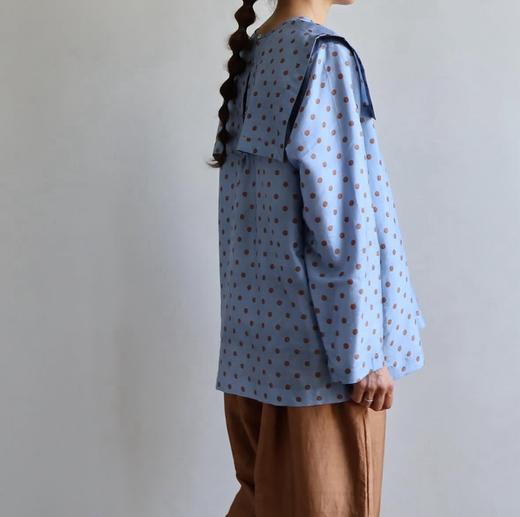 BUNON 丝质水手服衬衫(后背单钮) 商品图1