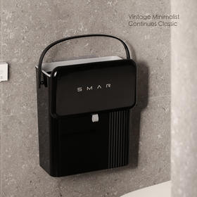 娜家法式奶油风厨房壁挂式垃圾桶