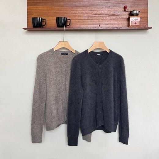 【澳洲品牌】EVERAU  松茸软糖短款毛衣开衫EA8030 商品图0