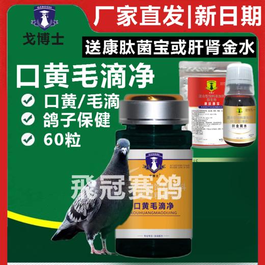 【口黄毛滴净胶囊】口癀毛滴虫克星 白点念珠菌（戈博士） 商品图0