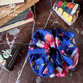 【积分兑换，60天内发货】草莓茶壶公主大肠发圈 绀色 古典玩偶 Lolita