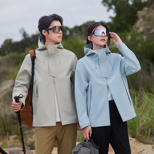 【重磅复刻系列首发】Link Polaris全热封软壳磁吸情侣防风外套软壳衣8805【72小时内发货】 商品图0