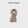 ROMISTUDIO”100%baby cashmere山羊绒”流苏围巾RWCLP37000 商品缩略图0