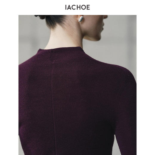 棉仓3671505018-五彩斑斓的全羊毛打底毛衣 商品图3