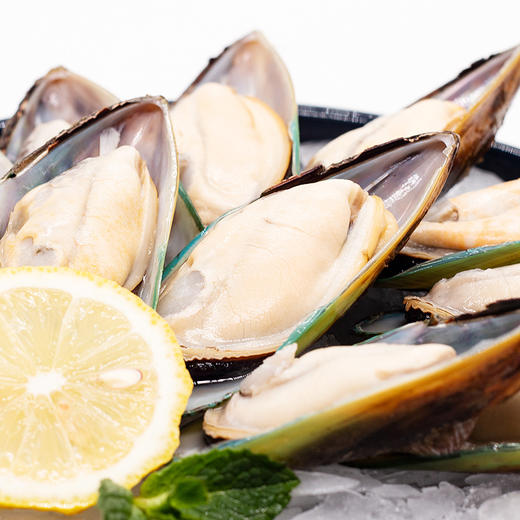 【润荇渔市200-100】进口新西兰速冻青口贝400g/袋  深海低脂高蛋白 商品图3