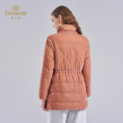 【鹅绒】乔万尼新品羽绒服中长款双面穿ET4T035 商品图4