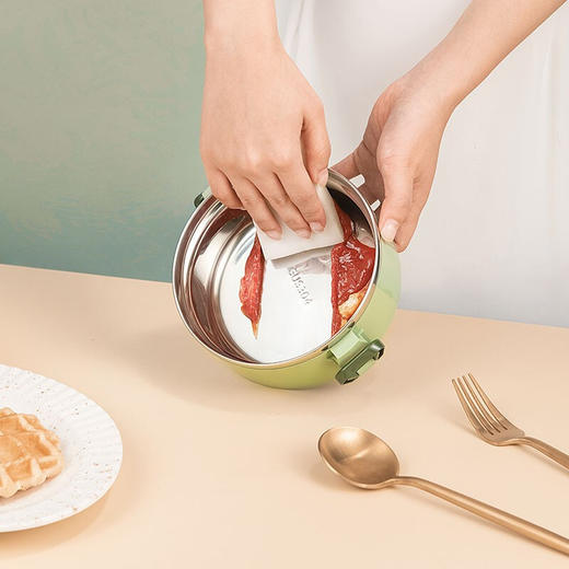 【分仓直发包邮】爱仕达臻韵系列分层保温饭盒RWS22H4WG-G 商品图3