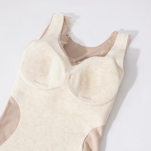 茧墨 10A暖绒双面磨毛二合一保暖背心（含胸垫） 商品图2