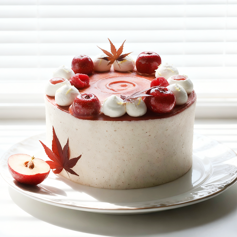 山楂碧根果蛋糕（吃一口，就中了酸酸甜甜的魔法）