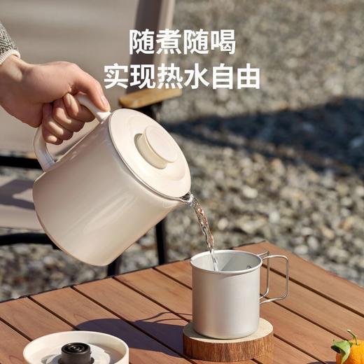 九阳1.2L便携式旅行折叠壶烧水壶折叠电热水壶六段调温316L电水壶 商品图7