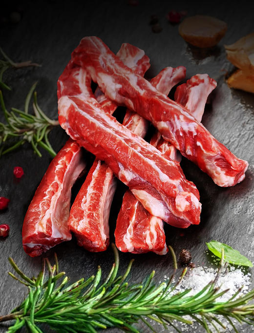 安慕雪·牛肋条1000g   肥瘦相间 软嫩不柴 商品图1