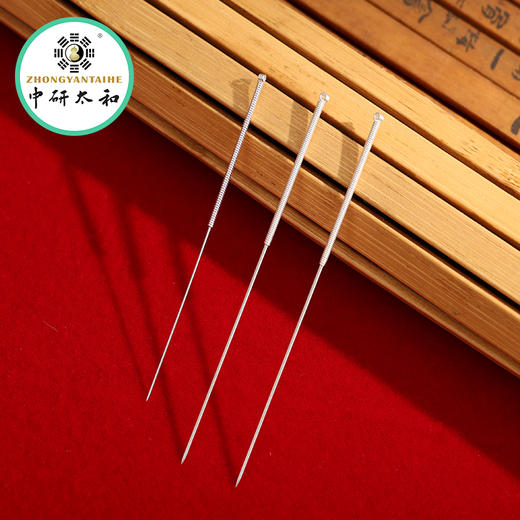 医用银质针灸针中医银针针灸针独立包装反复使用传统环柄银质针炙 商品图4