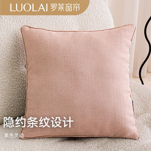 罗莱软装 慕川抱枕天空蓝 45*45cm 商品图2