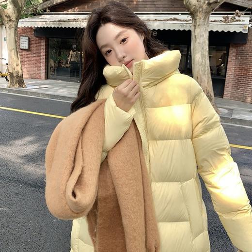 【意大利樱西玛ENXIMANE·新国标90鹅绒连帽长款羽绒服】含90%鹅绒，认准高端品质 商品图1