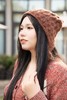 一周发货【针织帽 & 多功能三角巾】黑色、咖色、灰色针织帽，减龄保暖防风护耳，大头围款！3款三角巾，解锁4种最经典百搭色系，咖色、红色、黑色、白色 商品缩略图4