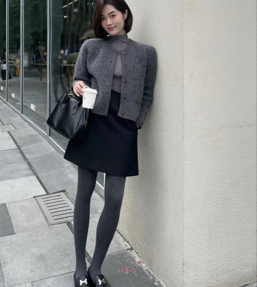 老米优品🎈2条！秋冬"无绒/薄绒/厚绒" 打底连裤袜！【三种不同厚度】150g,220g.320g 显瘦微压，加绒竖条纹打底裤！超级柔软细腻亲肤 ~ 商品图10