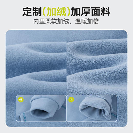 【复合暖绒】嘟嘟家儿童套装冬季儿童卫衣裤子女童加绒上衣长裤宝宝冬装小童装 商品图3