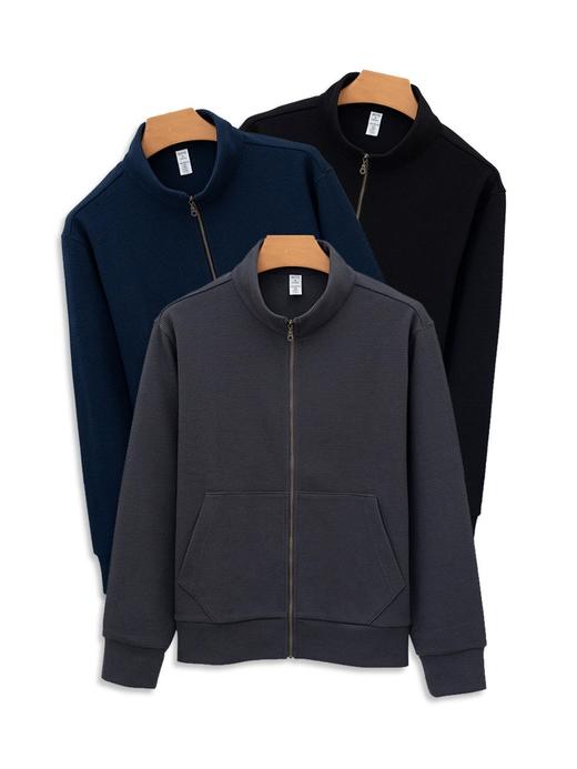 岸纾 美棉精品华夫格针织开衫（多色可选） 商品图4