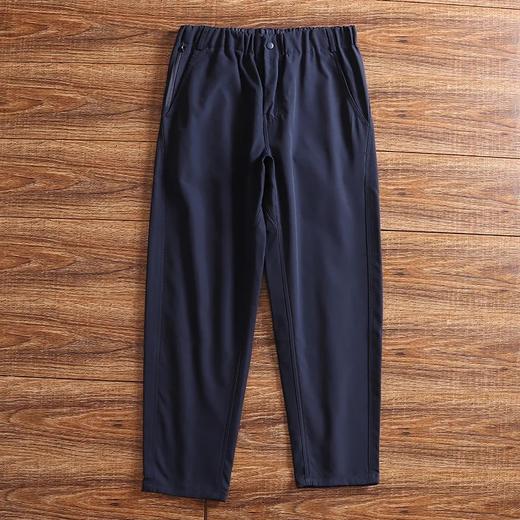 D110605秋冬新品加绒保暖防风防水男士直筒松紧腰三角标休闲长裤！ 商品图8