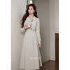 鹿向南【时光恋人】设计感复古长袖连衣裙女秋季高级感法式气质裙QJD00622 商品缩略图0