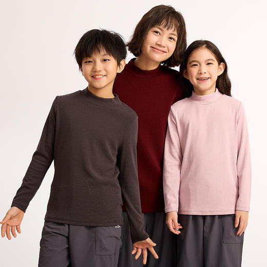 7-15天发货龙之涵 亲子款7A抗菌抓绒热皮肌底衣 中大童秋冬新款打底 可外穿可内搭 婴幼儿A类标准 商品图7