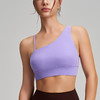 跃牌【安琪拉系列】新款斜单肩不规则美背瑜伽文胸速干运动弹力内衣跑步健身背心WX60321 商品缩略图1