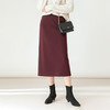 Grace&Glam 毛呢醋酸纸片人直筒半身裙 商品缩略图7