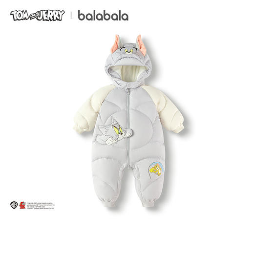 【猫和老鼠IP】巴拉巴拉婴儿羽绒服冬季宝宝连体衣爬服 商品图4